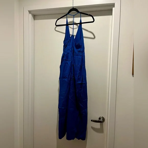 Anthropologie Lacausa Audra dress in cobalt. Size xs. - Picture 3 of 4